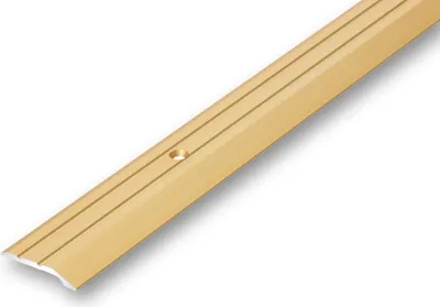 Produktbild von (8,53EUR/m) Ausgleichsprofil für geringe Höhenunterschiede 30 x 900 mm goldfarben zum Schrauben