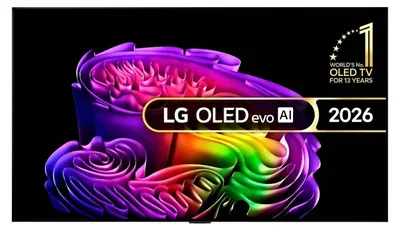 Produktbild von LG OLED evo AI OLED65G64LW, 165,1 cm (65"), 3840 x 2160 Pixel, OLED evo, Smart-TV, WLAN, Silber