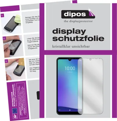 Obrázek produktu pro 2x čirá ochranná fólie displeje pro ZTE Blade A5 (2020) ochranná fólie displeje dipos