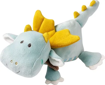 Produktbild von Wärmetier Drache – Kuscheltier mit entnehmbarem Wärmesäckchen für Babys und Kleinkinder