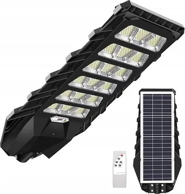 Image de Lampadaire solaire à LED pour l'extérieur, puissant, 1500 W, réverbère de jardin, 900 LED