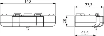 Image de Pompe de rechange Delabie pour distributeur de savon 510579