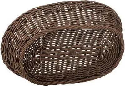 Immagine prodotto di Cestino da tavolo Basket marrone Gastro 32 x 23 x 7 cm, polipropilene