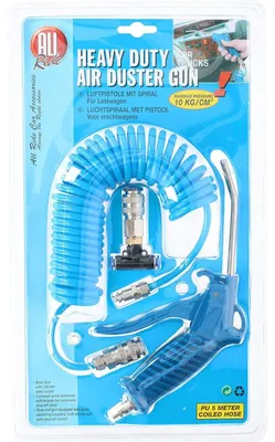 Obrázek produktu pro Univerzální vzduchová pistole s 5metrovou spirálovou hadicí, Ø 120 mm
