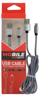 Immagine prodotto di Cavo USB-A a Lightning da 12 m, 24 A, QC 3.0, per Apple iPhone 11, 12, 13