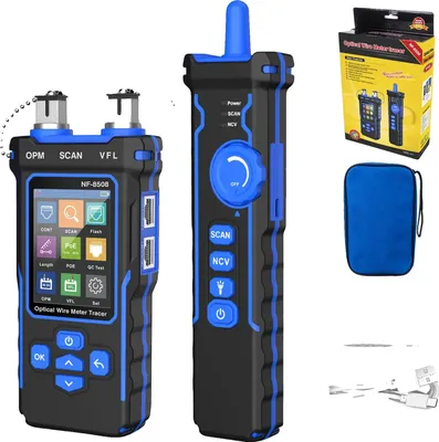 Obrázek produktu pro Zkoušečka kabelů, test PoE, vizuální lokalizace závad, NF-8508