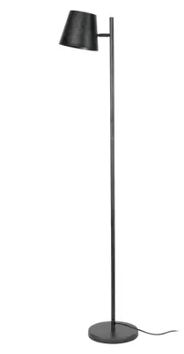 Image de Lampadaire FURNLUX Flex anthracite 37 cm / Couleur principale : noir / Dimensions : 37 x 157 x 18 cm