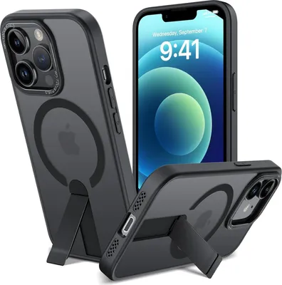 Obrázek produktu pro Ochranné pouzdro se stojánkem pro iPhone 12 iPhone 12 Pro Pouzdro se stojánkem kompatibilní s Magsafe