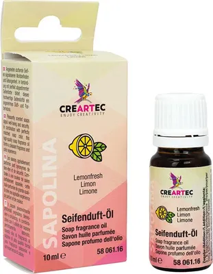 Produktbild von CREARTEC Seifenduft - Lemonfresh - 10ml - zur Herstellung von frisch riechender Seife - 5806116