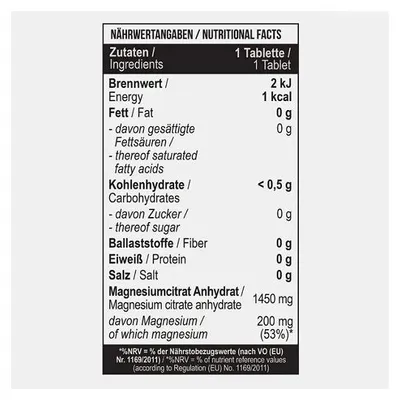 Produktbild von MST - Magnesium Citrat 200mg - 90 Tabletten