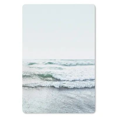 Produktbild von MuchoWow® Mauspad Mousepad Meer - Wellen - Natur - Wasser - Strand 18x27 cm - Mousepads - Maus Mat - Pad - Mausunterlage