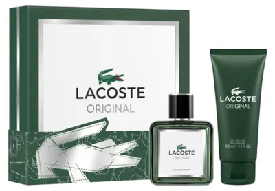 Obrázok produktu pre Sada Lacoste: Original, eDP, pre mužov, 60 ml  Original, čistiaci, osviežujúci sprchový gél, 100 ml