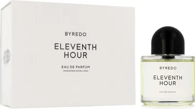 A perfume box and bottle are displayed side-by-side against a white background.