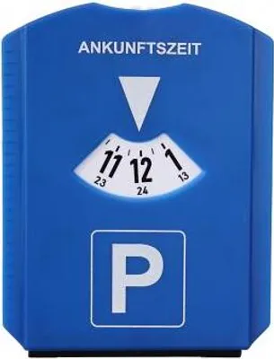 Obrázok produktu pre Parkovacia škrabka na ľad, parkovací automat so škrabkou na ľad a gumovým okrajom, modrá farba, plast