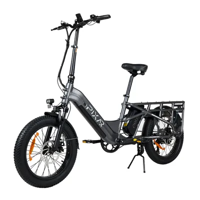 Produktbild von PIXAR PLUS7 E-Bike 48V20.4Ah, 20" Fat Reifen, Shimano 7-Gang, Scheibenbremse, LED-Licht, 100km Reichweite