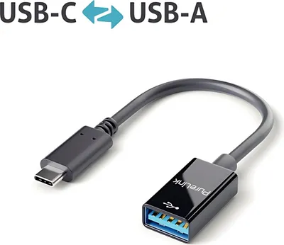 Produktbild von PureLink IS231, 0,1 m, USB C, USB A, Schwarz