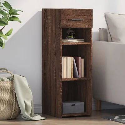 Obrázok produktu pre vidaXL Príborník hnedý dubový vzhľad 30x42,5x93 cm materiál na báze dreva