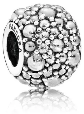 Produktbild von Pandora Charm Damen Glitzernde Tröpfchen Silber 791755CZ