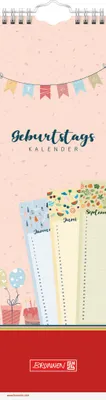 Immagine prodotto di 5XBRUNNEN 1070474 Geburtstagskalender