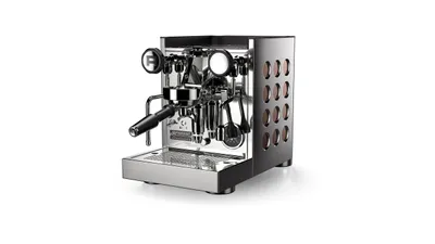 Zdjęcie produktu dla Rocket Espresso Milano Appartamento TCA, Ekspres do espresso, 1,8 l, Kawa mielona, 1200 W, Czarny, Miedziany, Stal nierdzewna