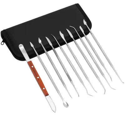 Image de Solidchoice - Ensemble de 10 outils de découpe pour projets créatifs, en acier inoxydable