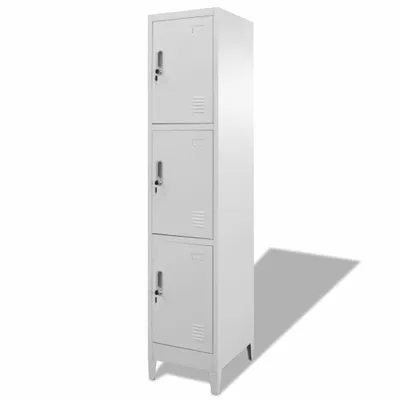 Zdjęcie produktu dla VidaXL 244474, Szary, Stal, 380 mm, 450 mm, 1800 mm