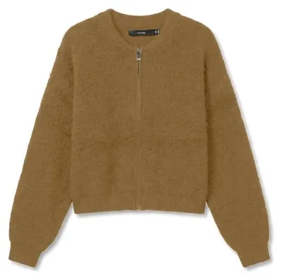 Produktbild von Vero Moda VMPRISCILA LS O-NECK KNIT BOMBER JA Butternut/COLOR NO 9006 XS