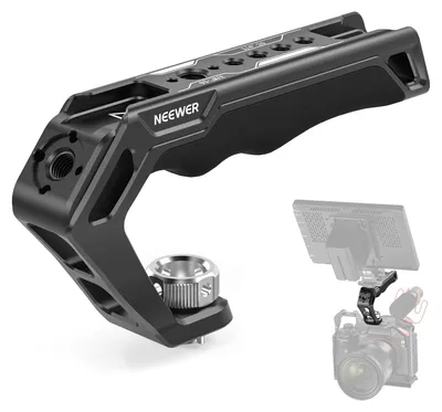Zdjęcie produktu dla Rączka do kamery NEEWER z gwintami 3/8" zgodnymi z systemem ARRI, model CA007