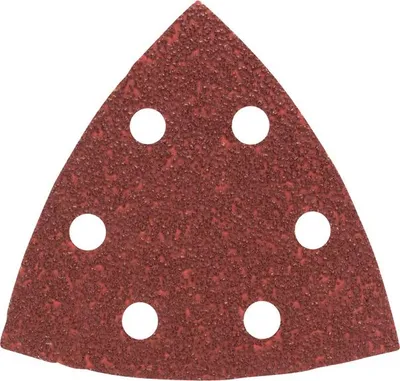 Produktbild von Schleifblatt-Set für Deltaschleifer, 93 mm, 40, 6 Löcher, 25er-Pack