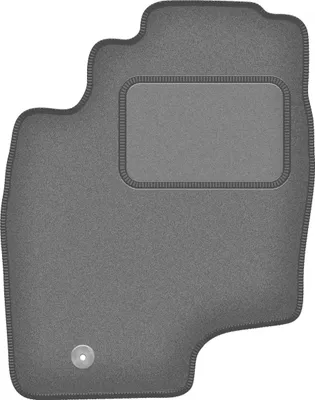 Image de Tapis de sol conducteur en velours graphite adapté à la Toyota Previa II (2000-2005, monospace) – avec fixations – ajustement parfait