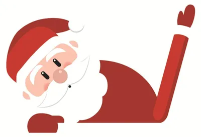 Productafbeelding van Grappige Kerst Achteruitwisser Decal Sticker voor Auto