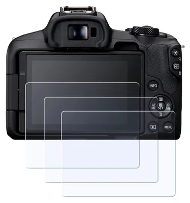 Produktbild von Display-Schutzglas für Canon EOS R50 V, R10, R100 – 0,3 mm 9H gehärtetes Glas 3 Stück