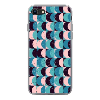 Produktbild von MuchoWow® Handyhülle Schutzhülle Hülle für iPhone SE 2022 Mädchen - Farbe - Muster - Mädchen - Kinder - Kinder Silikon Softcase Handy Hülle - Schutzhülle