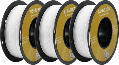 Obrázek produktu pro KINGROON PLA filament, průměr 1,75 mm, hmotnost 3 kg, 3KG bílý