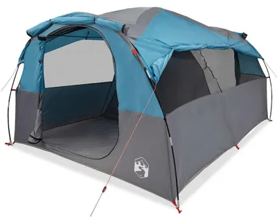 Immagine prodotto di vidaXL Tenda familiare a tunnel 6 persone Blu Impermeabile