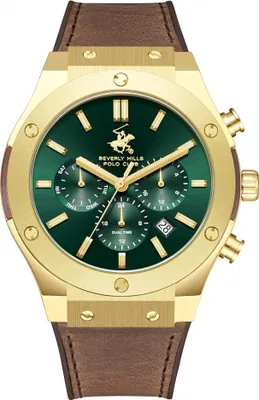 Produktbild von Herrenuhr BEVERLY HILLS BP3690X.172 in Grün Fashion als Geschenk.
