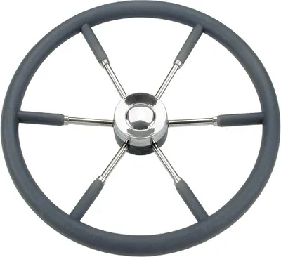 Image de Allpa Barre à 6 branches 'Type 9' Niro Avec Poignée Noire Pu, Ø450mm