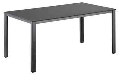 Produktbild von KETTLER Cubic Dining-Tisch 160 x 95 cm, anthrazit/ anthrazit, Aluminium/Kettalux