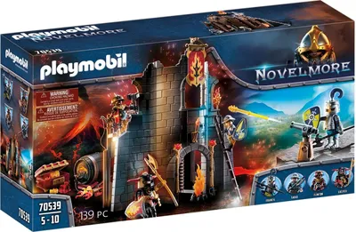 Produktbild von PLAYMOBIL 70539 Burnham Raiders Feuerruine