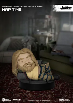 Obrázek produktu pro Beast Kingdom Toys Avengers: Endgame Mini Egg Attack figurka Bro Thor Series Nap time 8 cm BKDMEA-025-67