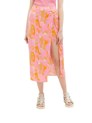 Produktbild von TOM TAILOR Denim Damen Midi Rock