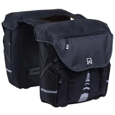 Produktbild von Willex Fahrradtaschen 1200 20 L Schwarz 13321