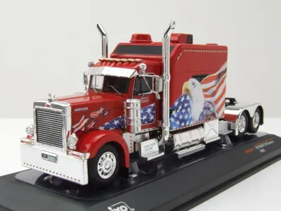 Produktbild von Ixo Models 64TR016A Peterbilt 379 Custom Zugmaschine 2002 rot 1:64