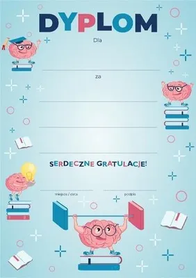 Immagine prodotto di A4 Diploma Brain