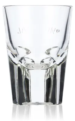 Produktbild von Jameson Whiskey Glas Shotglas Stamper Kurzer 2cl/4cl Relief Dreiecksboden