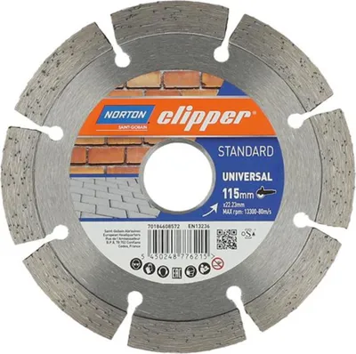 Produktbild von Norton Clipper Norton Diamantscheibe Standard Universal Ø115