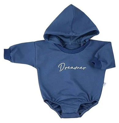 Obrázek produktu pro Kojenecké teplákové body baggy s kapucí Koala Dreamer modrá, vel. 74 (6-9m)