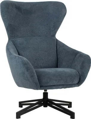 Produktbild von Ohrensessel Marconia blau drehbar