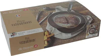 Produktbild von De Buyer Steaklover Box - Ohne Antihaftbeschichtung