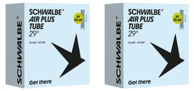 Produktbild von 2x Schwalbe AV19L-AP Schlauch 29 Zoll (54/65-622) Air Plus